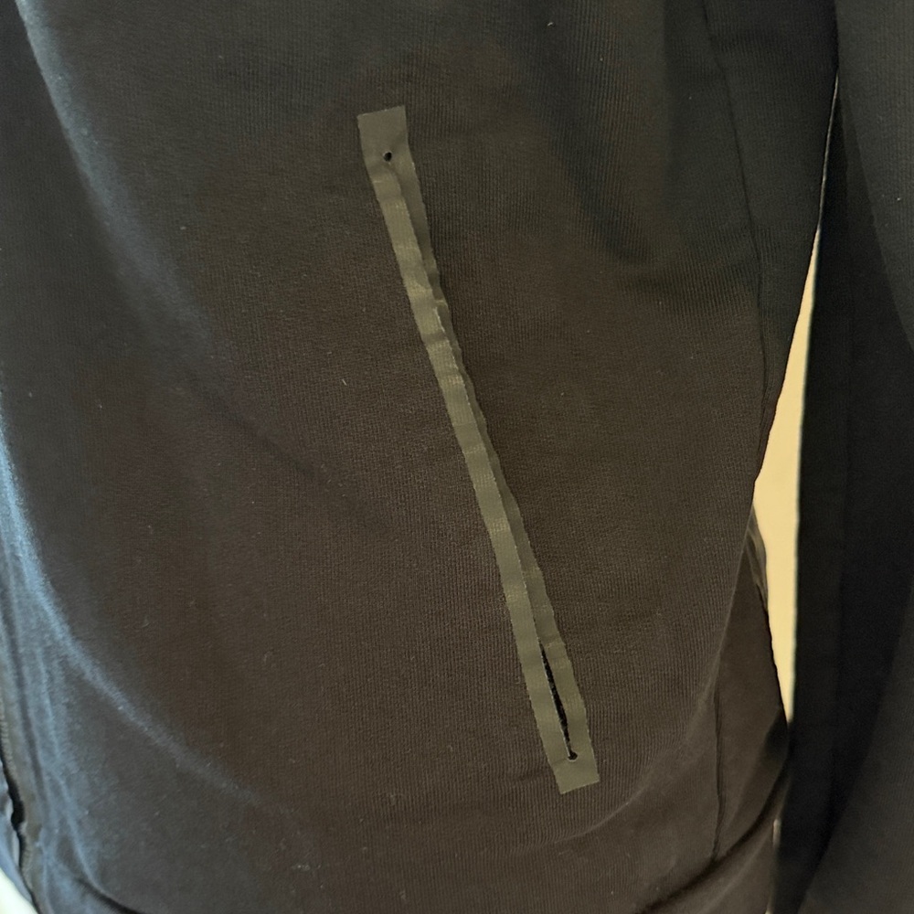 Balenciaga Black Hooded Zip-Up Sweatshirt - Picture 4 of 12